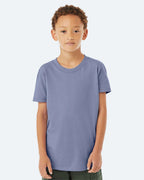 BELLA + CANVAS 3001Y, T-Shirts - Premium, Lavender Blue