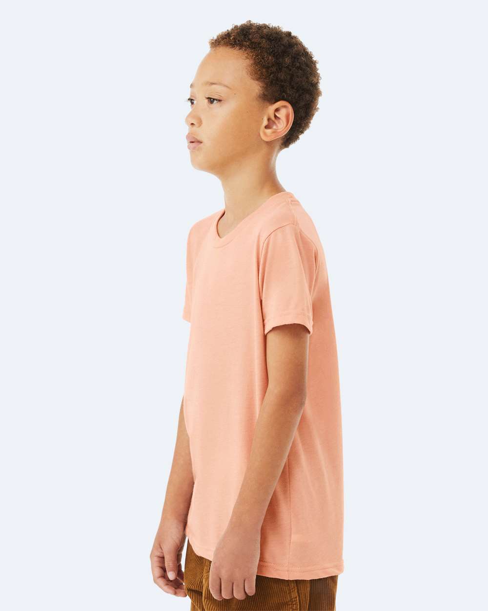 BELLA + CANVAS 3001Y, T-Shirts - Premium, Peach