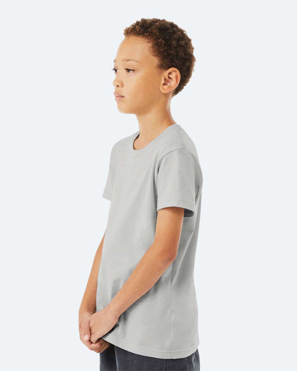 BELLA + CANVAS 3001Y, T-Shirts - Premium, Solid Athletic Grey