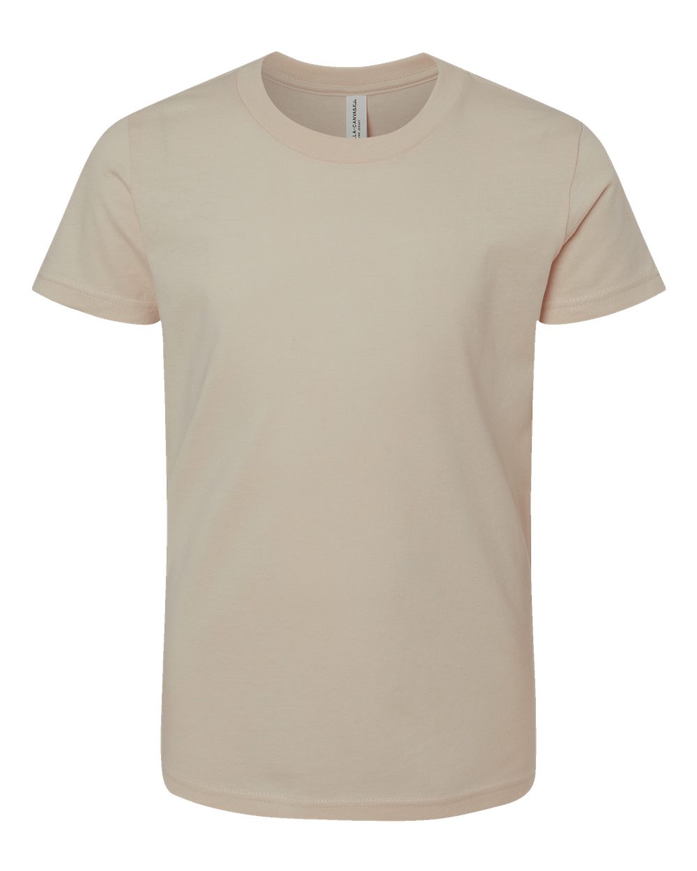 BELLA + CANVAS 3001Y, T-Shirts - Premium, Tan