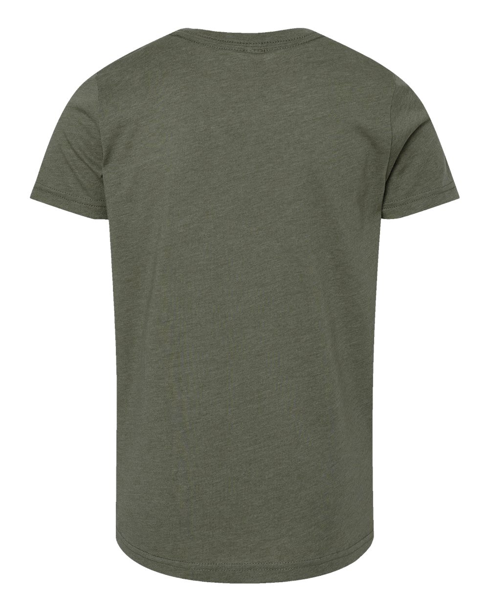 BELLA + CANVAS 3001YCVC, T-Shirts - Premium, Heather Military Green