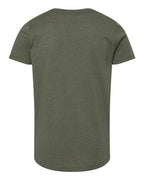 BELLA + CANVAS 3001YCVC, T-Shirts - Premium, Heather Military Green