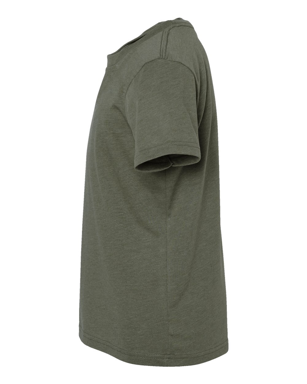 BELLA + CANVAS 3001YCVC, T-Shirts - Premium, Heather Military Green