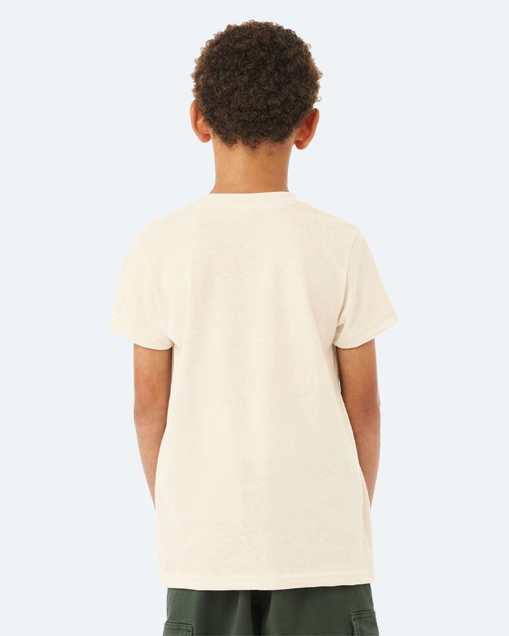 BELLA + CANVAS 3001YCVC, T-Shirts - Premium, Heather Natural