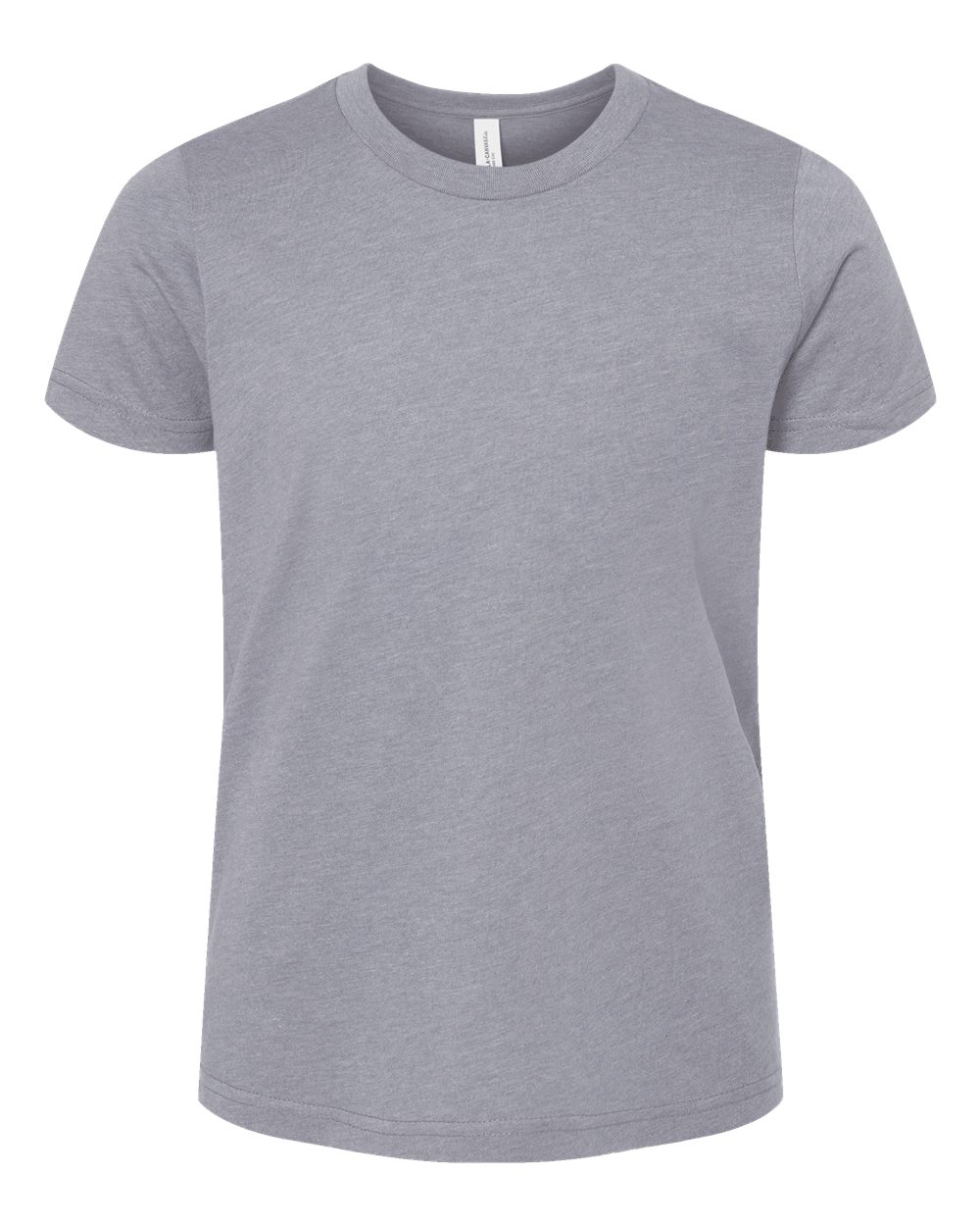 BELLA + CANVAS 3001YCVC, T-Shirts - Premium, Heather Storm