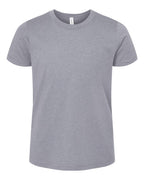 BELLA + CANVAS 3001YCVC, T-Shirts - Premium, Heather Storm