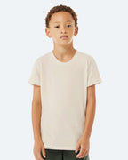 BELLA + CANVAS 3413Y, T-Shirts - Premium, Solid Natural Triblend
