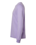 BELLA + CANVAS 3501CVC, T-Shirts - Long Sleeve, Heather Dark Lavender
