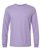 BELLA + CANVAS 3501CVC, T-Shirts - Long Sleeve, Heather Dark Lavender