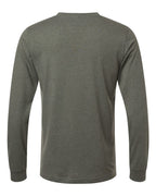 BELLA + CANVAS 3501CVC, T-Shirts - Long Sleeve, Heather Military Green