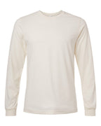 BELLA + CANVAS 3501CVC, T-Shirts - Long Sleeve, Heather Natural