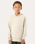 BELLA + CANVAS 3719Y, Fleece - Premium - Hood, Natural