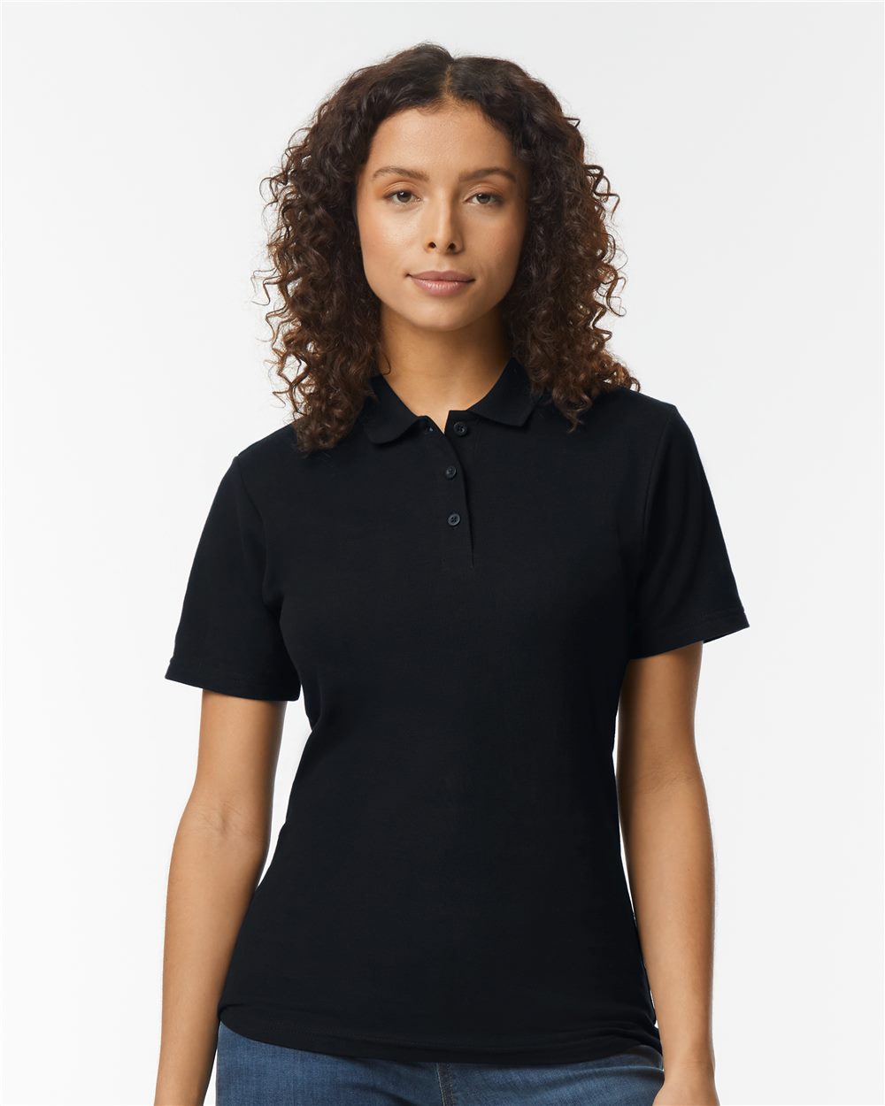 Gildan 11195, 64800l Women's Softstyle Pique Polo, Gildan 64800L Women's Softstyle Pique Polo