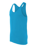 BELLA + CANVAS 3480CVC, T-Shirts - Premium, Neon Blue