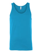 BELLA + CANVAS 3480CVC, T-Shirts - Premium, Neon Blue