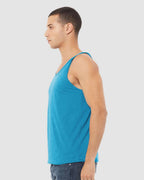 BELLA + CANVAS 3480CVC, T-Shirts - Premium, Neon Blue