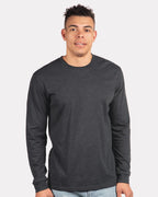 Next Level 6211, T-Shirts - Long Sleeve, Black