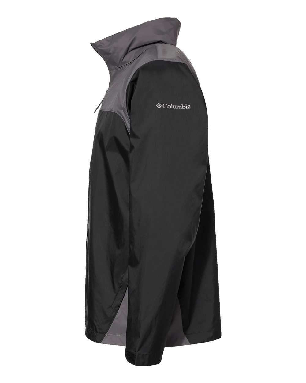 Columbia 212476, Men's Glennaker Lake Ii Rain Jacket, Black/ City Grey