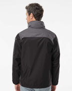 Columbia 212476, Men's Glennaker Lake Ii Rain Jacket, Black/ City Grey