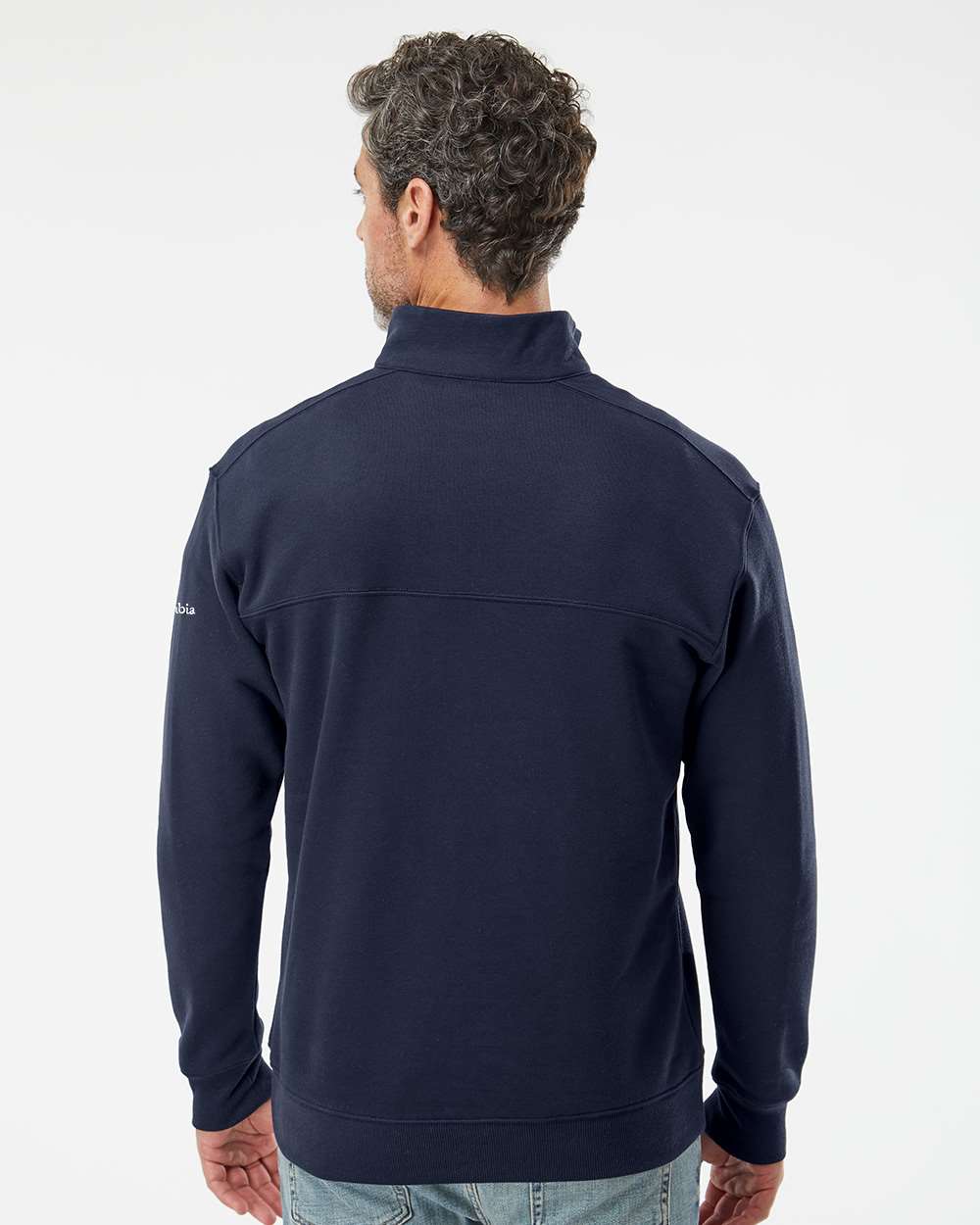 Columbia 212475, Men's Hart Mountain Ii Half-zip Pullover, Collegiate Navy