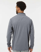 Columbia 212469, Men's Klamath Range Ii Half-zip Pullover, City Grey/ Shark