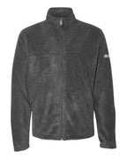Columbia 212478, Men's Steens Mountain Full Zip 2.0 Jacket, Charcoal Heather