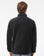 Columbia 212486, Men's Steens Mountain Fleece Half-zip Pullover, Black