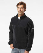 Columbia 212486, Men's Steens Mountain Fleece Half-zip Pullover, Black