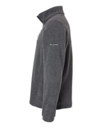 Columbia 212486, Men's Steens Mountain Fleece Half-zip Pullover, Charcoal Heather