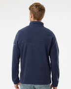 Columbia 212486, Men's Steens Mountain Fleece Half-zip Pullover, Collegiate Navy