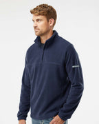 Columbia 212486, Men's Steens Mountain Fleece Half-zip Pullover, Collegiate Navy