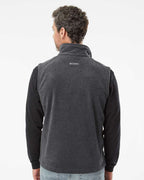 Columbia 212488, Men's Steens Mountain Vest, Charcoal Heather