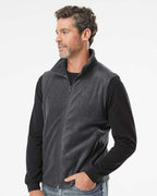Columbia 212488, Men's Steens Mountain Vest, Charcoal Heather