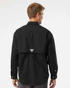 Columbia 212463, Men's Pfg Bahama Ii Shirt, Black
