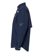 Columbia 212463, Men's Pfg Bahama Ii Shirt, Collegiate Navy