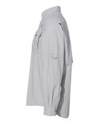 Columbia 212463, Men's Pfg Bahama Ii Shirt, Cool Grey