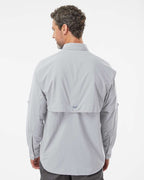 Columbia 212463, Men's Pfg Bahama Ii Shirt, Cool Grey