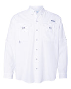 Columbia 212463, Men's Pfg Bahama Ii Shirt, White