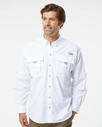 Columbia 212463, Men's Pfg Bahama Ii Shirt, White