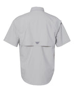 Columbia 212464, Men's Pfg Bahama Ii Short Sleeve Shirt, Cool Grey