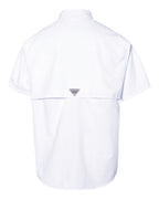 Columbia 212464, Men's Pfg Bahama Ii Short Sleeve Shirt, White