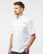 Columbia 212464, Men's Pfg Bahama Ii Short Sleeve Shirt, White