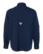 Columbia 212467, Men's Pfg Tamiami Ii Shirt, Collegiate Navy