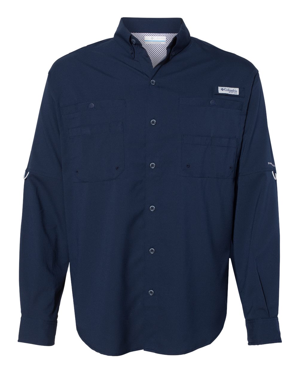 Columbia 212467, Men's Pfg Tamiami Ii Shirt, Collegiate Navy