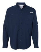 Columbia 212467, Men's Pfg Tamiami Ii Shirt, Collegiate Navy