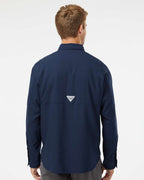 Columbia 212467, Men's Pfg Tamiami Ii Shirt, Collegiate Navy
