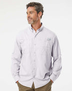 Columbia 212467, Men's Pfg Tamiami Ii Shirt, Cool Grey