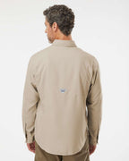 Columbia 212467, Men's Pfg Tamiami Ii Shirt, Fossil