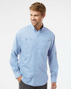 Columbia 212467, Men's Pfg Tamiami Ii Shirt, Sail