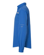 Columbia 212467, Men's Pfg Tamiami Ii Shirt, Vivid Blue